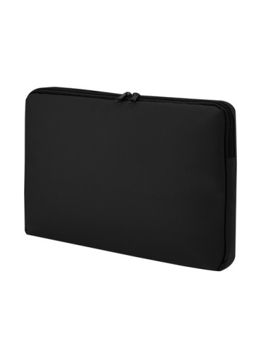 Housse personnalisée pour ordinateur portable Pravesh Matières : PU Couleurs : bleu marine objet publicitaire robuste