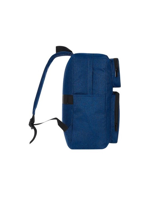 Sac à Dos  personnalisable Necco Couleurs : bleu marine Matières : polyester recyclé cadeau client original