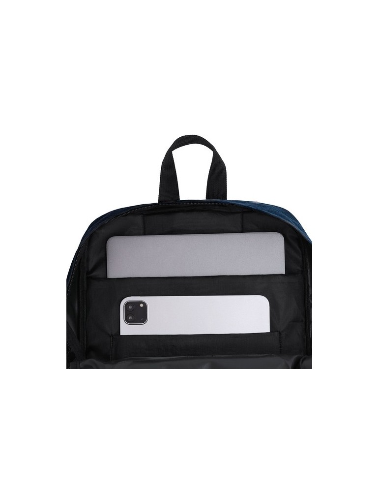 Sac à Dos  personnalisable Necco Couleurs : bleu marine Matières : polyester recyclé goodies personnalisé en stock