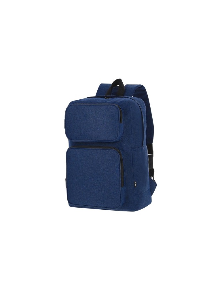 Sac à Dos  personnalisable Necco Couleurs : noir Matières : polyester recyclé marquage laser ultra précis