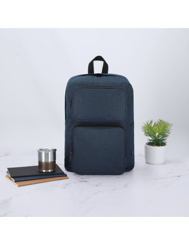 Sac à Dos  personnalisable Necco Couleurs : gris Matières : polyester recyclé personnalisation sur mesure