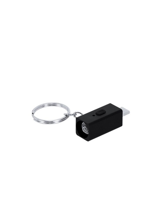 Briquet Électrique Personnalisé Porte-Clés Parris Matières : aluminium Couleurs : noir