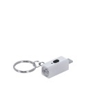 Briquet Électrique Personnalisé Porte-Clés Parris Matières : aluminium Couleurs : noir objet publicitaire robuste