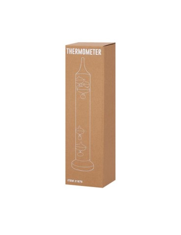 Thermomètre  Galileo Matières : borosilicate Couleurs : transparent goodies publicitaire événementiel