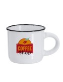 Tasse personnalisée de sublimation Monbeik Matières : céramique Couleurs : noir goodies publicitaire événementiel
