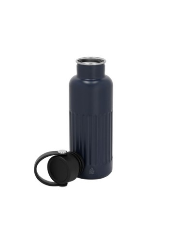 Bidon Thermique Éco-responsable Welker Couleurs : noir Matières : acier inoxydable recyclé personnalisation rapide en France