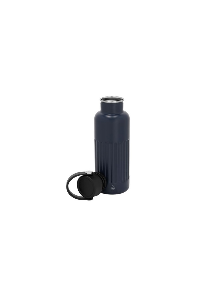 Bidon Thermique Éco-responsable Welker Couleurs : noir Matières : acier inoxydable recyclé personnalisation rapide en France