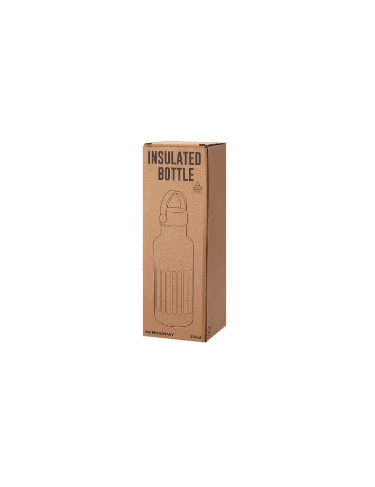 Bidon Thermique Éco-responsable Welker Couleurs : noir Matières : acier inoxydable recyclé goodies personnalisé en stock