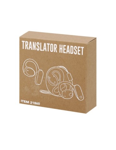 Écouteur Traducteur Éco-responsable Vixlan Couleurs : noir objet promotionnel éco-responsable