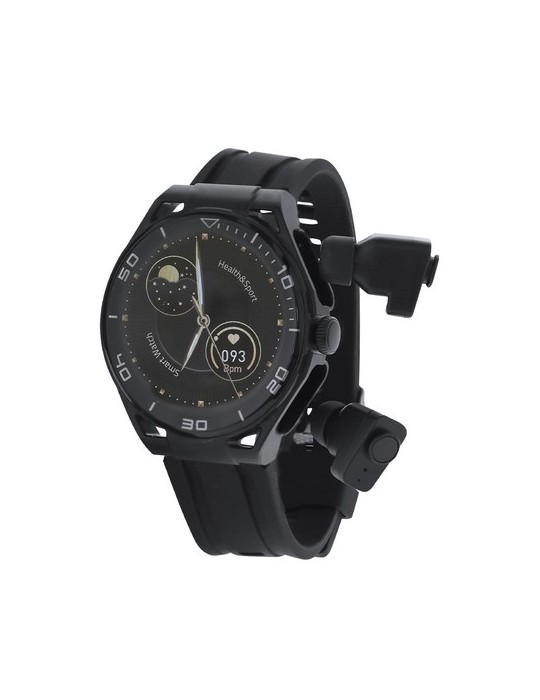 Montre Intelligente Personnalisée Éco-responsable Klemen Matières : TPU Couleurs : noir cadeau entreprise pas cher