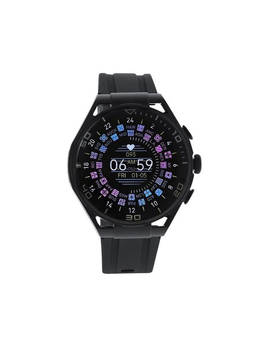 Montre Intelligente Personnalisée Éco-responsable Klemen Matières : TPU Couleurs : noir impression haute définition