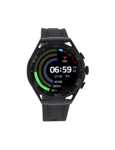 Montre Intelligente Personnalisée Éco-responsable Klemen Matières : TPU Couleurs : noir marquage laser ultra précis