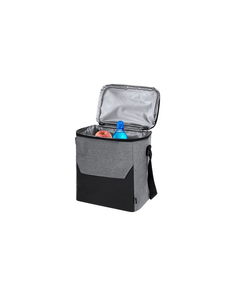 Glacière publicitaire  Jocko Matières : PET recyclé Couleurs : bleu marine personnalisation rapide en France