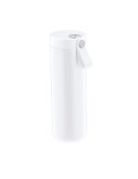 Bidon thermique personnalisé 500 ml Royan Matières : acier inoxydable Couleurs : noir personnalisation sur mesure