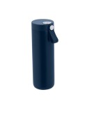 Bidon thermique personnalisé 500 ml Royan Matières : acier inoxydable Couleurs : noir personnalisable avec votre logo