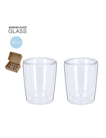 Set de verres publicitaires s Frilux Matières : borosilicate Couleurs : transparent 2