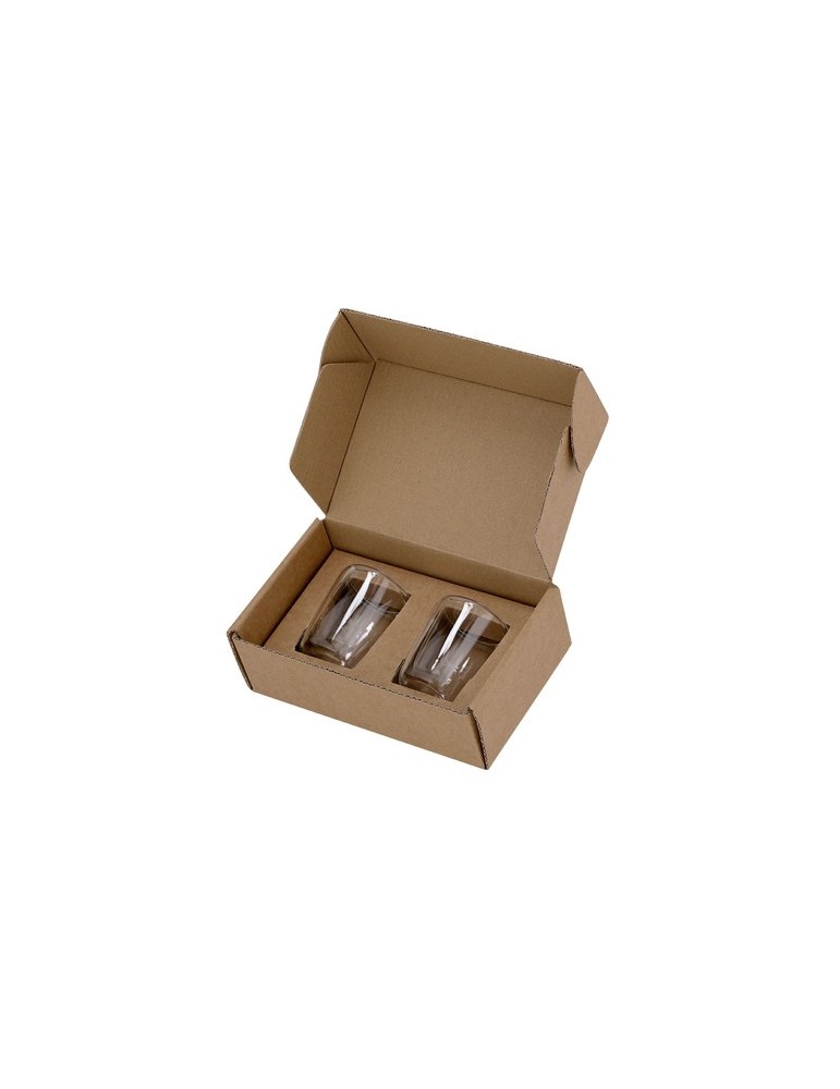 Set de verres publicitaires s Frilux Matières : borosilicate Couleurs : transparent cadeau entreprise pas cher