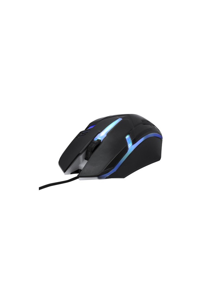 Souris personnalisée ergonomique Qinox Couleurs : noir personnalisable avec votre logo