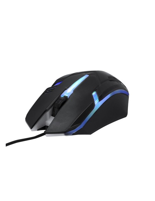 Souris personnalisée ergonomique Qinox Couleurs : noir personnalisable avec votre logo