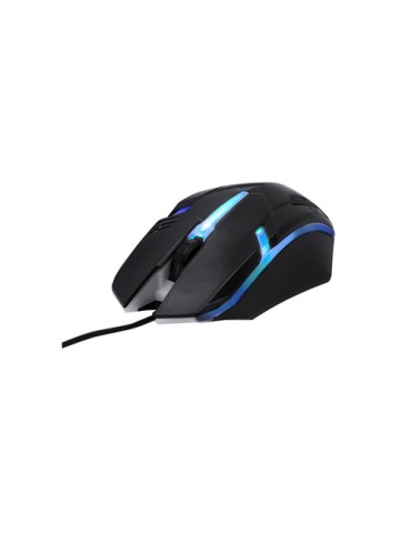Souris personnalisée ergonomique Qinox Couleurs : noir cadeau entreprise pas cher