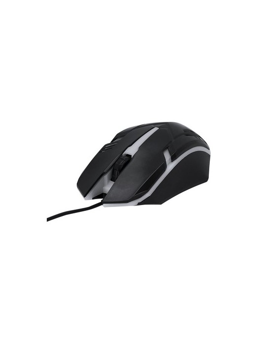 Souris personnalisée ergonomique Qinox Couleurs : noir goodies publicitaire événementiel