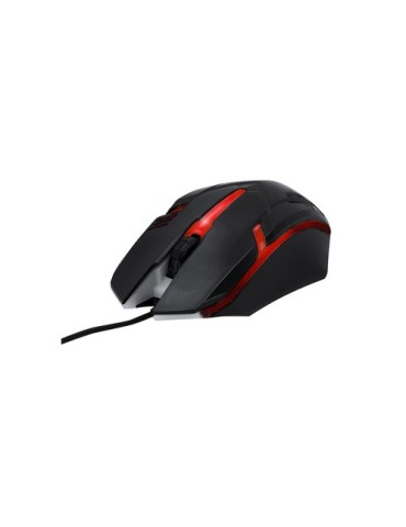 Souris personnalisée ergonomique Qinox Couleurs : noir impression haute définition