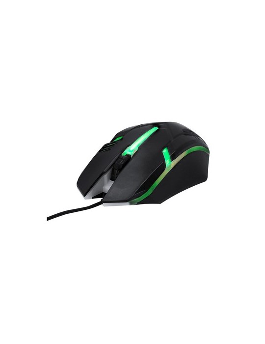 Souris personnalisée ergonomique Qinox Couleurs : noir marquage laser ultra précis