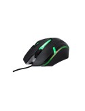 Souris personnalisée ergonomique Qinox Couleurs : noir marquage laser ultra précis