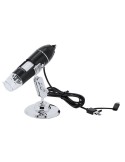 Microscope publicitaire 1600X Patsmi Matières : métal Couleurs : noir cadeau entreprise pas cher
