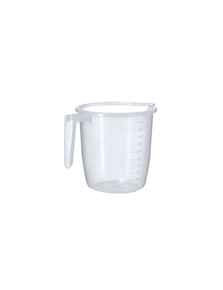 Carafe Mesureur publicitaire 1 L Pinnex Matières : polypropylène (PP) Couleurs : transparent goodies publicitaire événementiel