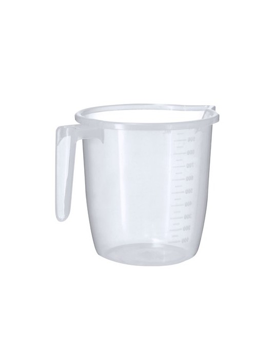 Carafe Mesureur publicitaire 1 L Pinnex Matières : polypropylène (PP) Couleurs : transparent goodies publicitaire événementiel