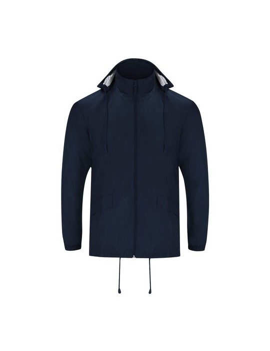 Imperméable publicitaire  Bravion Matières : polyester Taille textile : S Couleurs : bleu marine accessoire événementiel unique