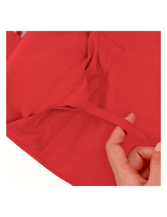 Imperméable publicitaire  Bravion Matières : polyester Taille textile : XXL Couleurs : bleu marine objet publicitaire robuste