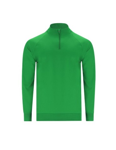 Sweat-Shirt Publicitaire Technique Adulte Brewer Matières : polyester Taille textile : S Couleurs : vert impression haute défini