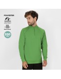 Sweat-Shirt Publicitaire Technique Adulte Brewer Matières : polyester Taille textile : S Couleurs : vert marquage laser ultra pr