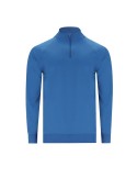 Sweat-Shirt Publicitaire Technique Adulte Brewer Matières : polyester Taille textile : XXL Couleurs : bleu marine marquage laser