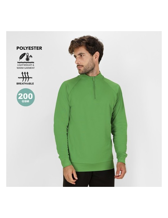 Sweat-Shirt Publicitaire Technique Adulte Brewer Matières : polyester Taille textile : XL Couleurs : noir accessoire événementie