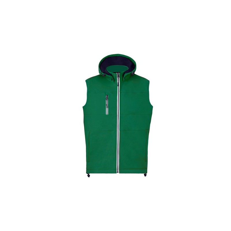 Gilet Personnalisé Résistant et Stylé - Seldon Matières : polyester Taille textile : L Couleurs : vert marquage couleur éclatant