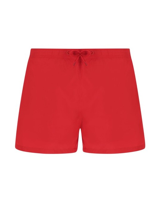 Maillot de Bain Publicitaire Personnalisé Merlin Matières : polyester Taille textile : L Couleurs : rouge impression logo haute 