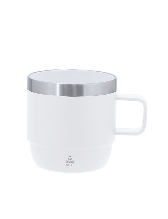 Tasse personnalisée avec motif unique - Milayka Matières : céramique Couleurs : blanc