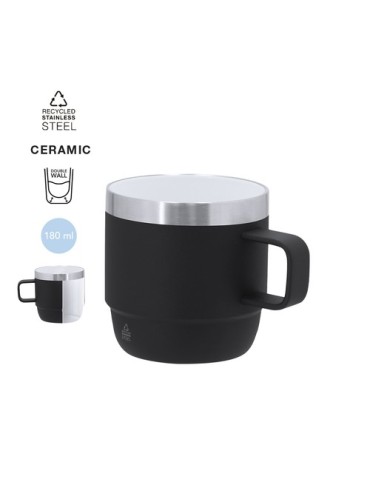 Tasse personnalisée avec motif unique - Milayka Matières : céramique Couleurs : blanc 2