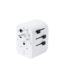 Adaptateur publicitaire de prises Wando Couleurs : blanc goodies publicitaire événementiel