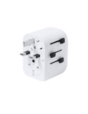 Adaptateur publicitaire de prises Wando Couleurs : blanc impression haute définition