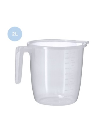 Carafe mesureur publicitaire 2 L Conreix Matières : polypropylène (PP) Couleurs : transparent 2