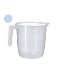 Carafe mesureur publicitaire 2 L Conreix Matières : polypropylène (PP) Couleurs : transparent personnalisable avec votre logo