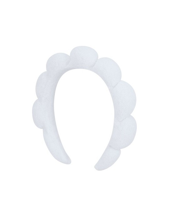 Serre-tête publicitaire personnalisé Tonsil Matières : polyester Couleurs : blanc impression haute définition