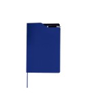 Bloc-notes publicitaire  Nuron Matières : PET recyclé Couleurs : bleu cadeau affaires élégant