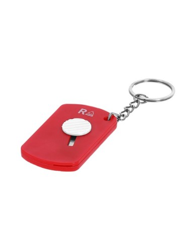 Porte-clés personnalisé Cutter  Darson Matières : ABS recyclé Couleurs : noir objet promo petit budget
