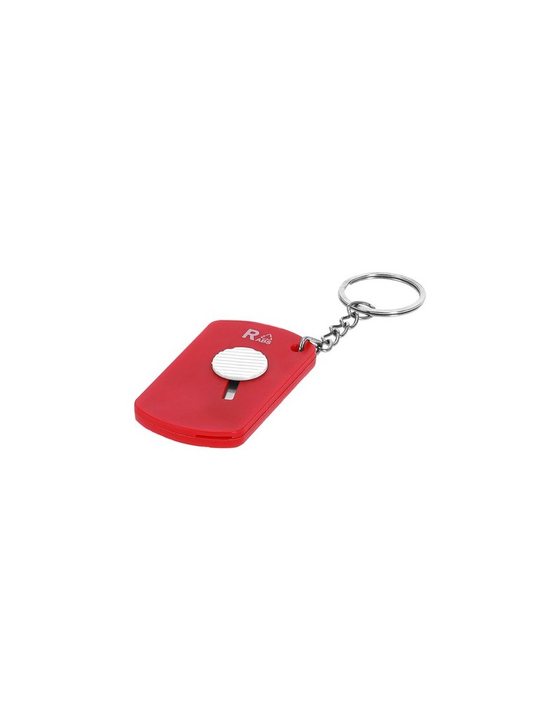 Porte-clés personnalisé Cutter  Darson Matières : ABS recyclé Couleurs : noir objet promo petit budget