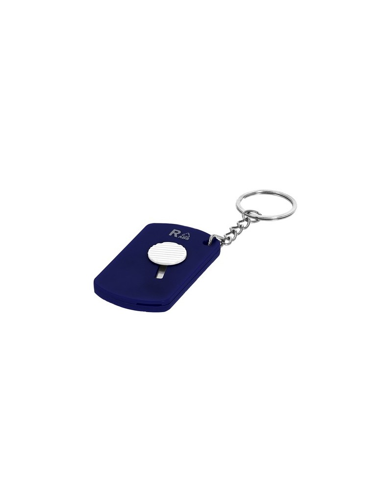 Porte-clés personnalisé Cutter  Darson Matières : ABS recyclé Couleurs : bleu personnalisable avec votre logo